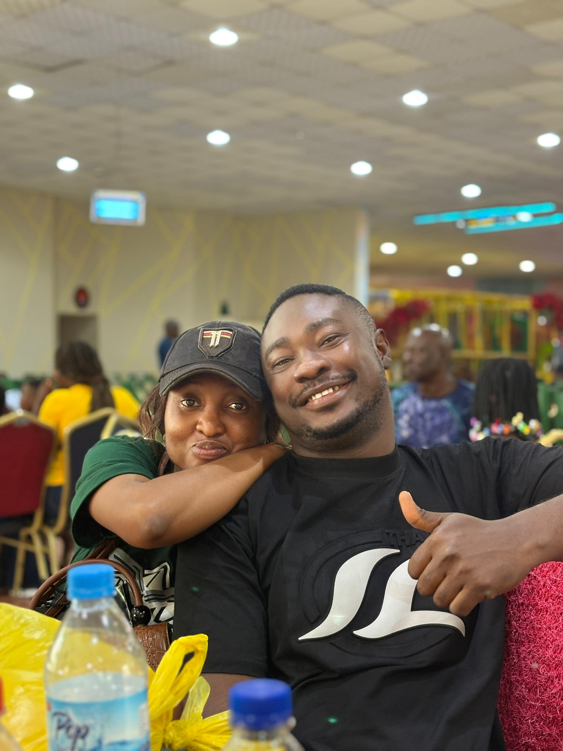 Endurance & Ihuoma wedding couple photo